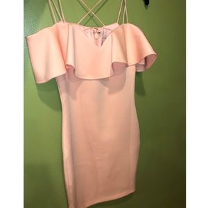 Guess peach color dress